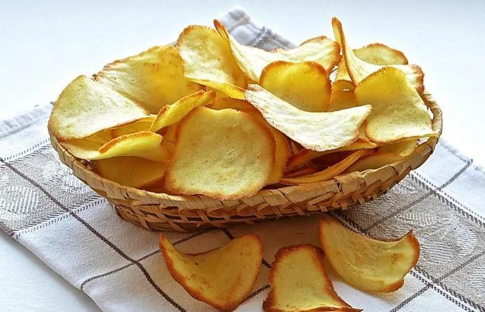Натуральные картофельные чипсы