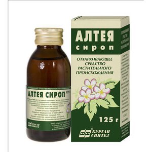 Алтейный сироп Избавление от кашля с помощью сиропа алтея