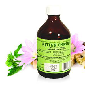Алтей сироп Сироп алтея от кашля