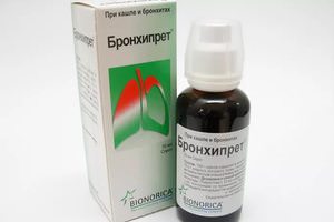 Сироп Бронхипрет Применение сиропа Бронхипрет
