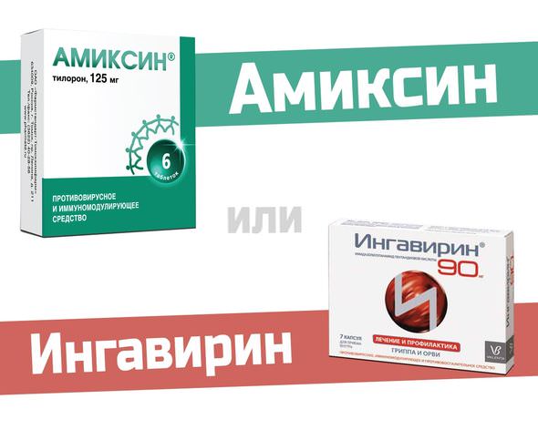 Ингавирин или амиксин - в чем различия Ингавирин или амиксин - в чем различия